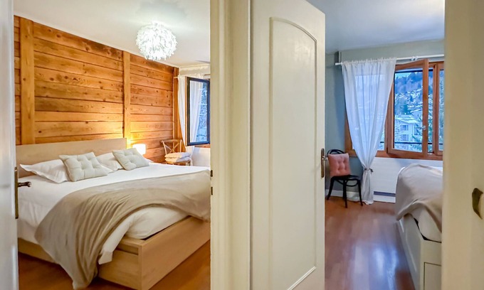 Megeve Apartment | Saint Amour Megève 350 mètres du télécabine du Cha