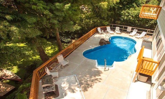 Sandbridge House | Sandbridge water lovers retreat with beach, pool, canal, and lakes to explore.