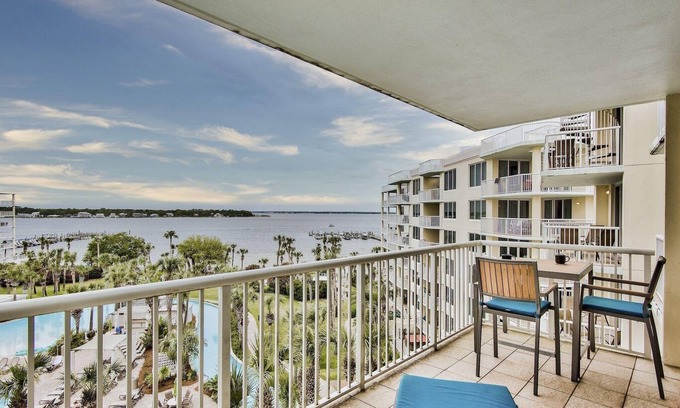 Fort Walton Beach Condo | Sandpiper 603 @ Destin West- Sleeps 6-Lazy River/Beach/Marina