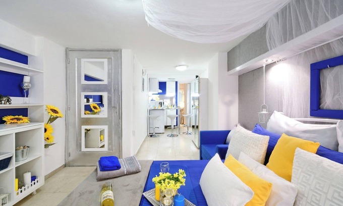 Mousio Apartment | Santorini Style in Athens ,Greece !Aegean Style!