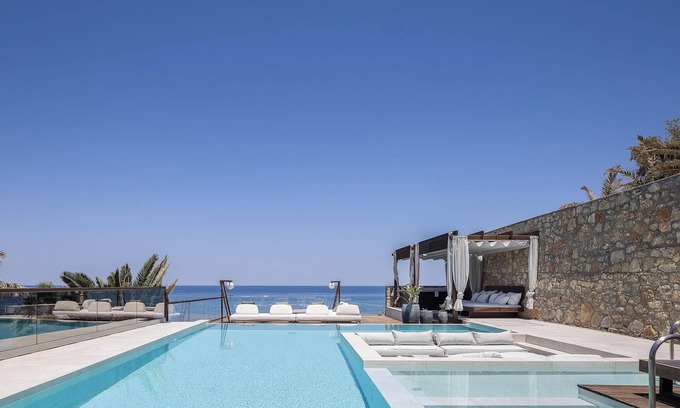 Panormos Villa | Sapphire Shores: Exclusive Beachfront Escape with Premium Comfort by etouri