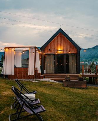 Stronie Slaskie House | Sarnia Łąka Domek 1 z Prywatnym Jacuzzi