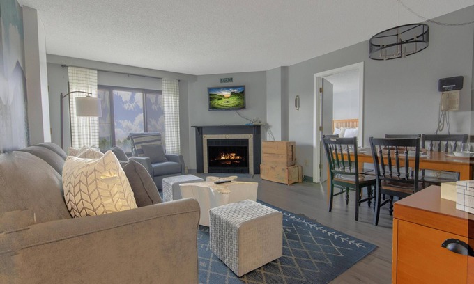 Snowshoe Condo | SC 5405: Snowfall Sanctuary | Fireplace Glow & Near the Lifts