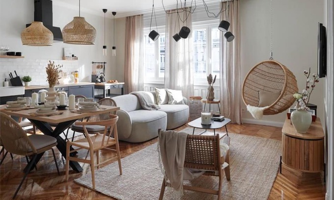 Orszagut Apartment | Scandinavian Art 3-BDR Apartment