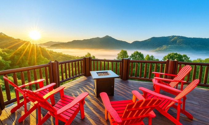 Burnsville Cabin | Scenic Family Getaway, Hot Tub, Theatre, Game Room, Pet Friendly & Elopements OK