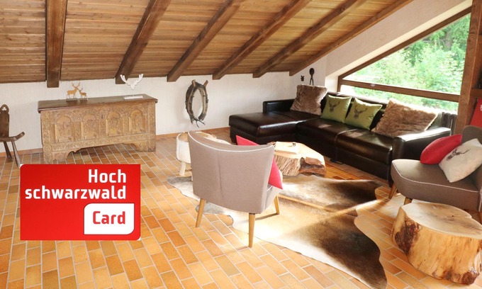 Muggenbrunn Apartment | Schwarzwaldblick, private sauna, Hochschwarzwaldkarte, within walking distance to the ski lift