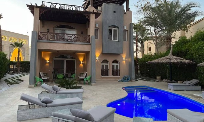 Sharm El Sheikh Villa | Sea Beach Resort Private Villa with Pool in Nabq