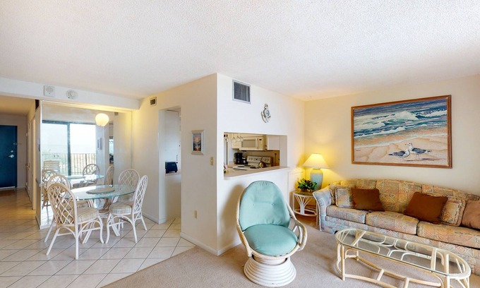Bethany Beach Condo | Sea Colony 2nd floor condo w/free WiFi, shared tennis court & sauna- ocean view