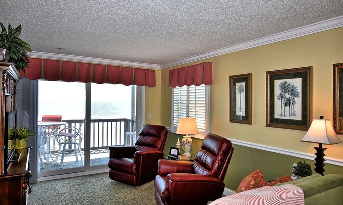 Garden City Apartment | Sea Master 108 - 3 bedroom, 3 bathroom oceanfront condo with a pool, WiFi