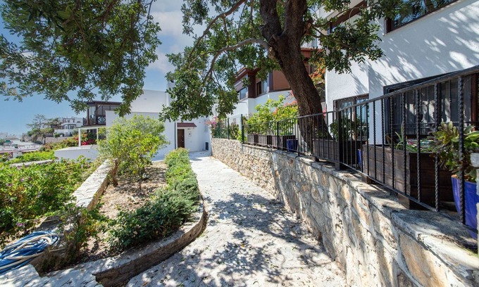 Bodrum City Center Apartment | Sea View Private Duplex Villa in Central Bodrum