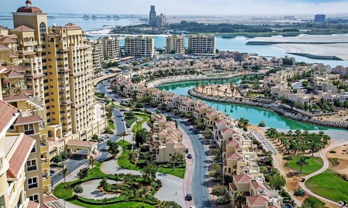 Al Hamra Village Apartment | Sea View Studio 5 Royal Breeze سي ويو ستوديو رويال بريز