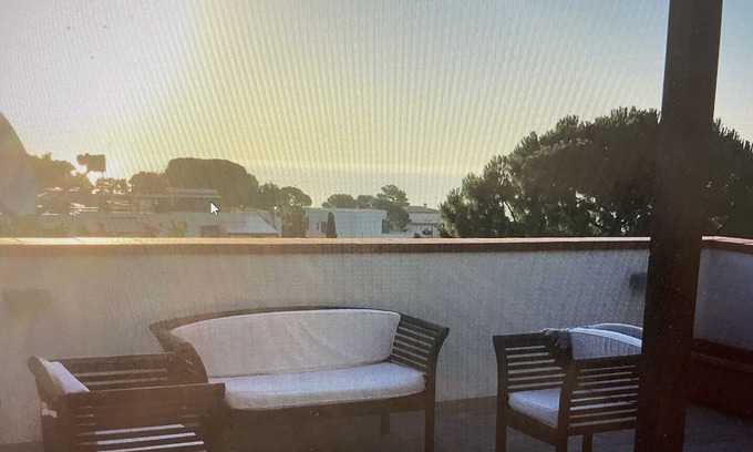 Villaggio Taunus House | Sea view terrace. Pool umbrella and condominium tennis included. EXCLUSIVE