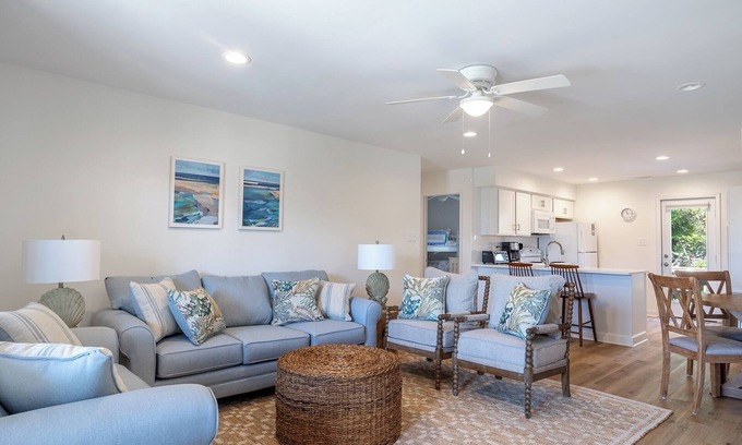 Emerald Isle House | Seabatical West, Almost Oceanfront Duplex in Emerald Isle, NC!