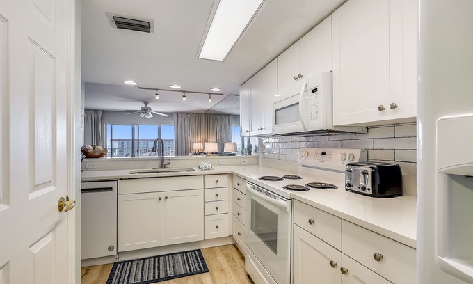 Fort Walton Beach Condo | Seacrest 610 Is A 2 Br Gulfside On Okaloosa Island 2 Bedroom Condo by RedAwning