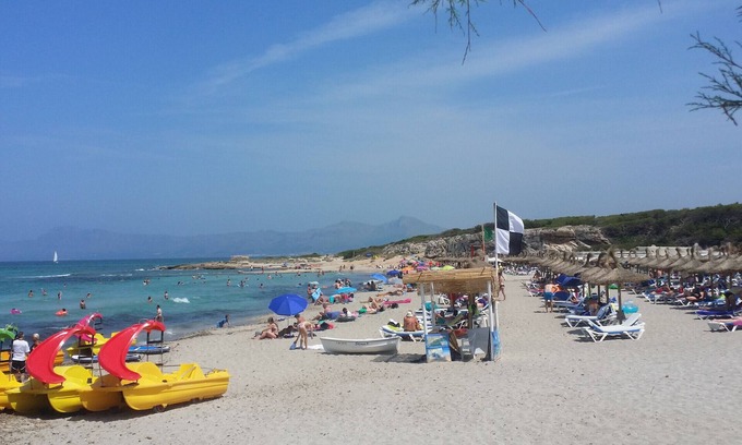Son Baulo Apartment | Seafront duplex apartment 200 m from Son Bauló Beach