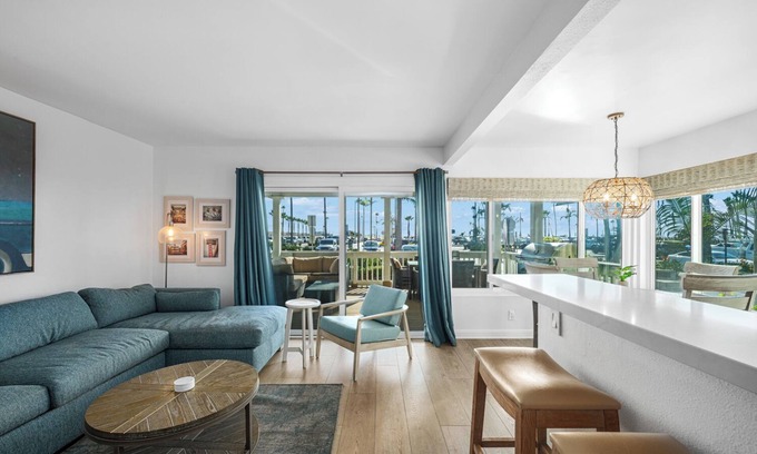 Balboa Peninsula Apartment | Seaside 1 BR Escape on the Iconic Newport Boardwalk
