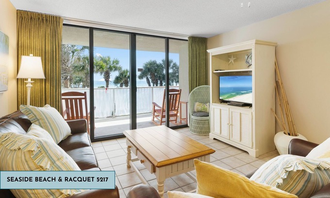 Orange Beach Condo | Seaside Beach & Racquet 5217 by Liquid Life