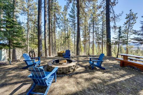 Garden Valley House | Secluded Garden Valley Cabin with Deck and Views!