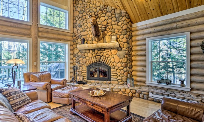 Red Feather Lakes Cabin | Secluded Log Cabin w/Game Room & Forest Views