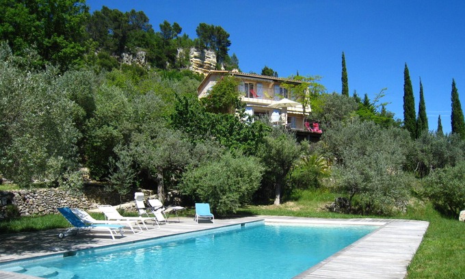Bargemon Villa | Secluded Sunlit Villa With Superb Southerly Views, 15 Minutes Walk From Village