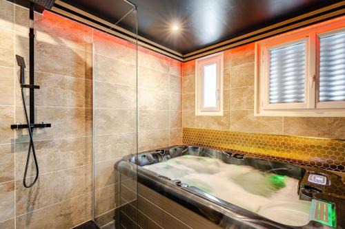 La Celle-sous-Gouzon Apartment | Secret SPA Jacuzzi & Cinema