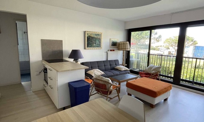 Le Penon Apartment | Seignosse Ocean, apartment close to the beach and shops, 5 people