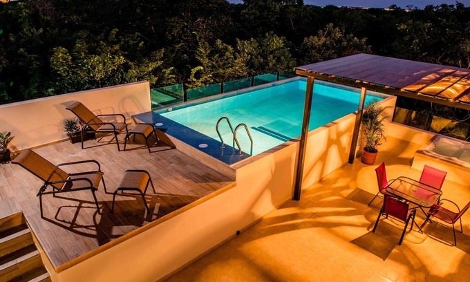 Villa Juarez Condo | Selvamar Eco-reserve 2 Bed 2bath With Pools New Condominium.