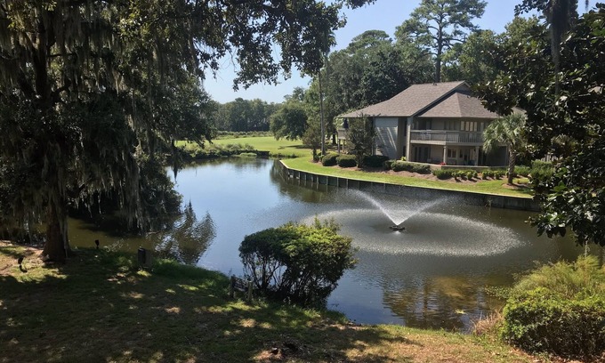 Palmetto Dunes Villa | Sept 29-Oct-4 5 STARS Great ratings- Hidden Gem Great Lagoon/Golf/pool view