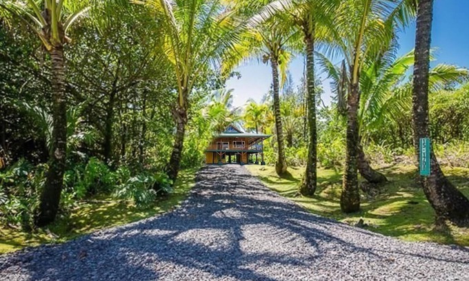Keaau Cabin | SEPT SALE+ 40% OFF 9-13, 14-16, 22,26-TreeHouse Vibe AC-WiFi-BBQ-W&D-Cliffs.