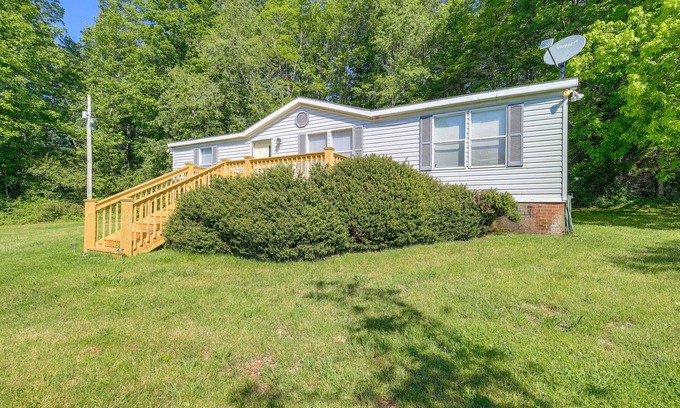 Burks Fork House | Serene Home: 2 Decks, 3 Mi to Blue Ridge Pkwy