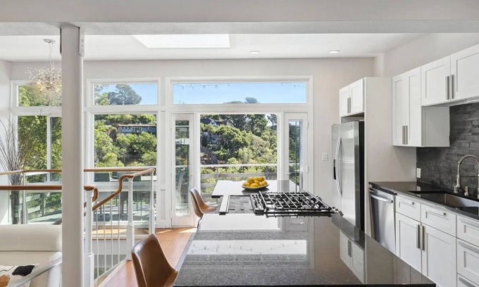 Tamalpais-Homestead Valley House | Serene Mill Valley Escape: Sunlit Home Near Trails & Beaches