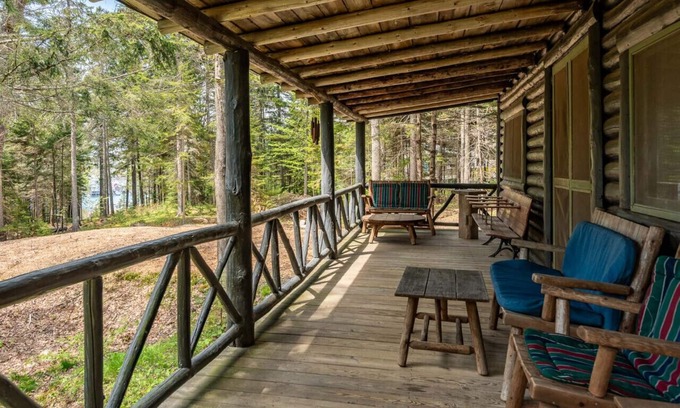Boothbay Harbor Cabin | Serene Rustic Cabin in the Heart of Sprucewold, close to town