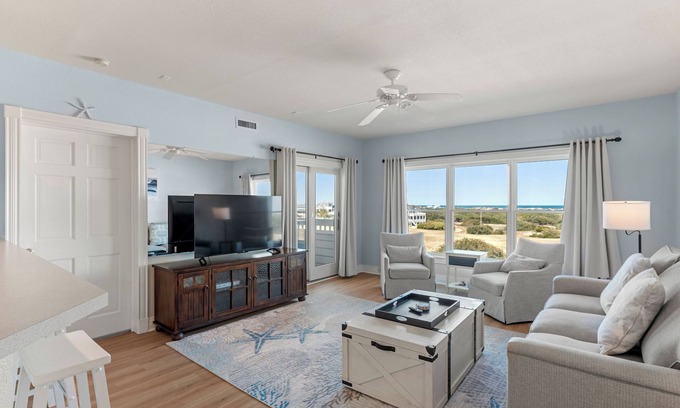 Corolla Condo | Serenitee: Ocean & Golf Course Views, Shared Pool