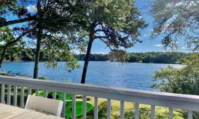 South Yarmouth House | Serenity Views, Private Waterfront w/Deck Patio, Kayaks SUP, King bed