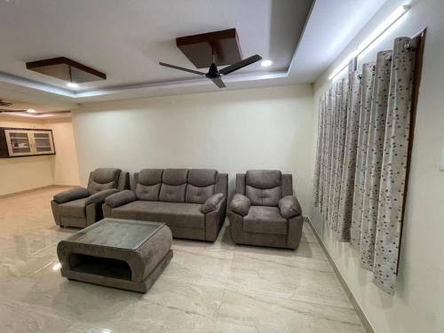 Visakhapatnam Apartment | Servostay 3 BHK Fully Furnished in Vizag with Parking - 1st Floor