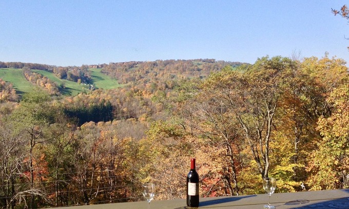 Seven Springs Condo | Seven Springs Mt Villas Condo; Ski, Board, Play and/or Relax; Panoramic Views!