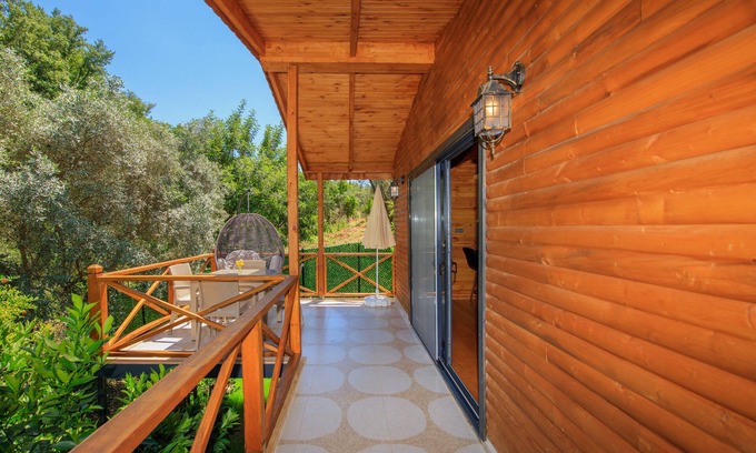 Fethiye House | Shared pool and garden ,triplets bungalows,sleeps 3 people max.