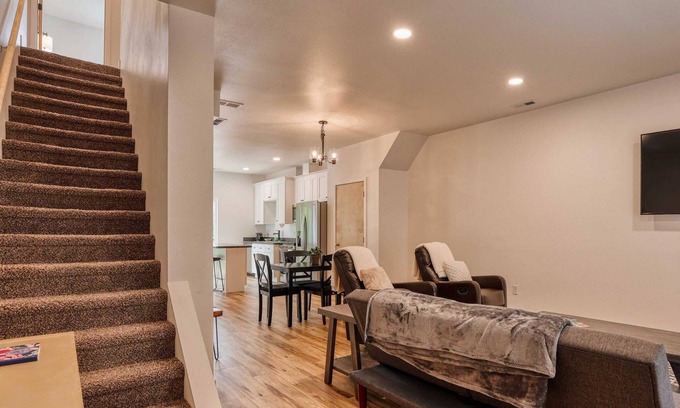 Sheridan Apartment | Sheridan Sanctuary: Chic 3BR Suite, Prime Location