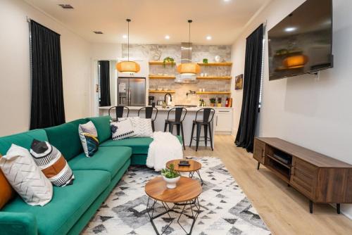 Tulane - Gravier House | Shimmering New NOLA Home TVs in Bedrooms & Parking
