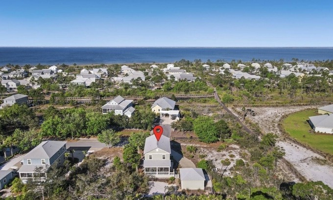 Port St. Joe House | Shimmering Tides~Golf Cart~Secluded