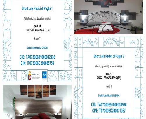 Fragagnano Apartment | SHORT LETS Radici di Puglia
