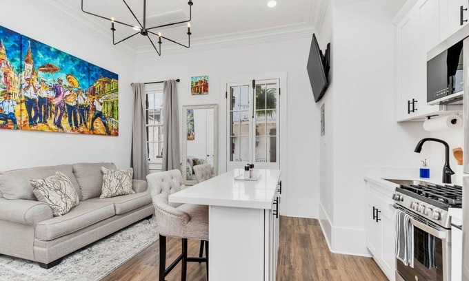 French Quarter Apartment | SHOT OF BOURBON