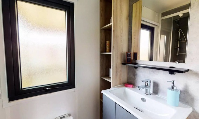 Lege-Cap-Ferret House | Siblu – The Viviers * - Mobile home Essential 3ch Signature with air conditioning 8 people