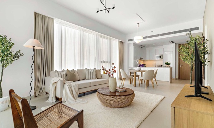 Al Safa Apartment | Silkhaus Bright 1BDR | Canal Front Tower | Al Wasl