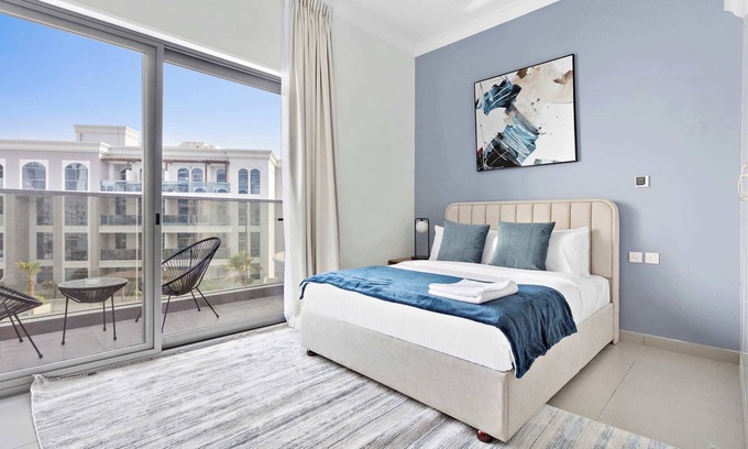 Al Barsha Apartment | Silkhaus Luxurious Studio | Art Gardens in Arjan