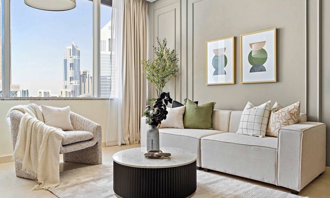 Bur Dubai Apartment | Silkhaus Premium 1BR | Sky Gardens | Heart of DIFC