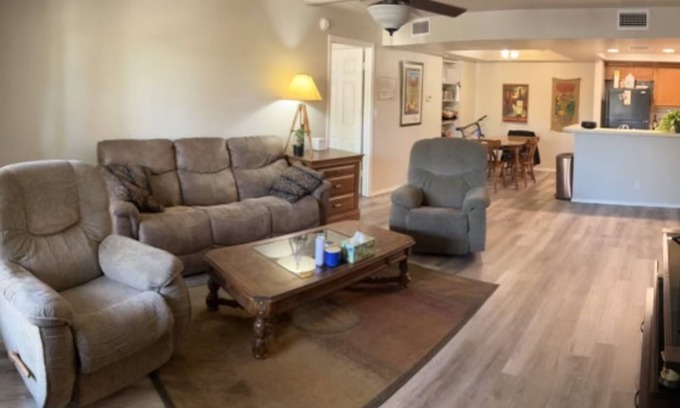 Chandler House | Single bed and bath in two-bedroom townhouse in Chandler, Arizona