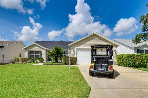 Winifred House | Single-Story Home with Golf Cart in The Villages