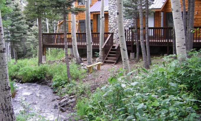 Westcliffe House | Sit on Your Deck in an Alpine Forest & Next to Mountain Stream