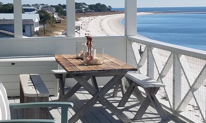 Alligator Point House | Sitting right on the beach! THE SAND CASTLE